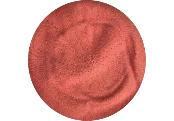 Cotton Beret Cozy Coral